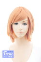 ショートボブ 【パンプキン】【ウィッグネット付】コスプレウィッグ ボブウィッグ ショート ウィッグ 耐熱(034 bo-t1344)
