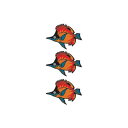 タトゥーシール タトゥーシール 熱帯魚2 文字 トライバル 蝶 龍 ハート 薔薇 月 小 タトゥーシール ハロウィン フェイクタトゥー 刺青 入れ墨 ハロウィン タトゥー