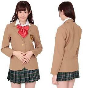 AKIBAクリスト女学院 コスプレ 可愛い 制服 スクール セーラー ブレザー ジャンパースカート 学生服 女子高生 アニメ アイドル ハロウィン イベント 余興 仮装 大人 コスチューム セクシー 衣装