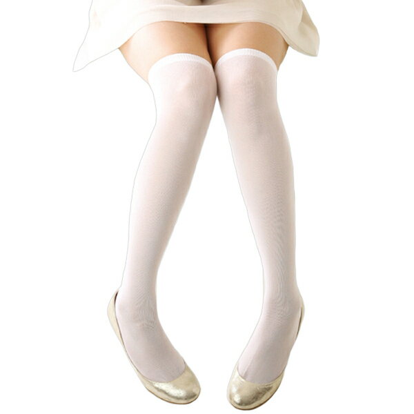 天使のニーハイ2 コスプレ 可愛い ソックス 靴下 アニメ アイドル ハロウィン イベント 余興 仮装 大人 コスチューム 衣装
