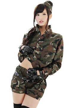 メタルギア・アーミー コスプレ 可愛い ポリス アーミー 婦人警官 軍服 警察 迷彩 ミニスカ アニメ ハロウィン イベント 余興 宴会 仮装 学園祭 大人 コスチューム セクシー 衣装