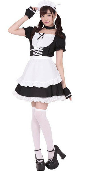 コルセットメイド コスプレ 可愛い メイド アリス ウェイトレス アニメ 制服 アイドル アキバ ゴスロリ クラシック エプロン ハロウィン 仮装 大人 コスチューム セクシー 衣装