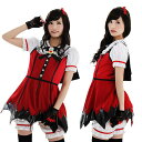 ディア・ガールズバット コスプレ 可愛い アイドル ダンス ステージ ゴスロリ アニメ マリンルック 宴会 学園祭 イベント ハロウィン イベント 余興 宴会 仮装 学園祭 大人 コスチューム セクシー 衣装(3)