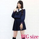 お嬢様学院セーラー服(冬服) BIG コスプレ 可愛い 制服 スクール セーラー ブレザー ジャンパースカート 学生服 女子高生 アニメ アイドル 大きいサイズ 男女兼用 レディース メンズ 女装 男の娘 余興 大人 コスチューム 衣装