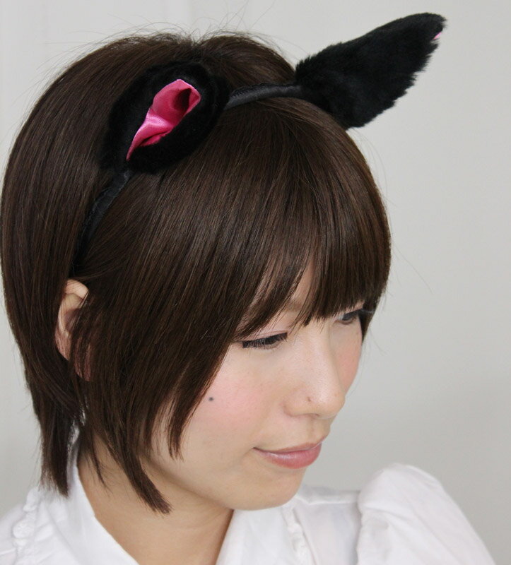 フワフワ猫耳カチューシャ単品 横耳 コスプレ 可愛い カチューシャ 帽子 ヘッドアクセサリー アニメ アイドル ハロウィン イベント 余興 仮装 大人 コスチューム 衣装