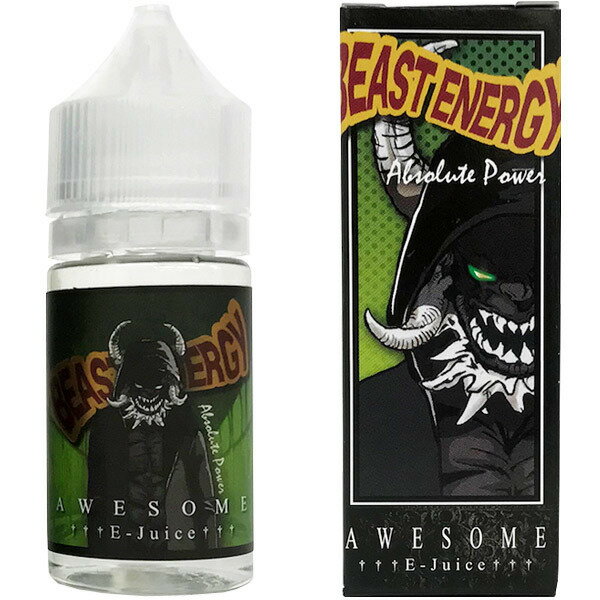 Absolute Power (ビーストエナジーフレーバー) 30ml 電子タバコ 禁煙グッズ 吸引スティック フレーバー 禁煙グッズ ビンゴ 景品 プレゼント...