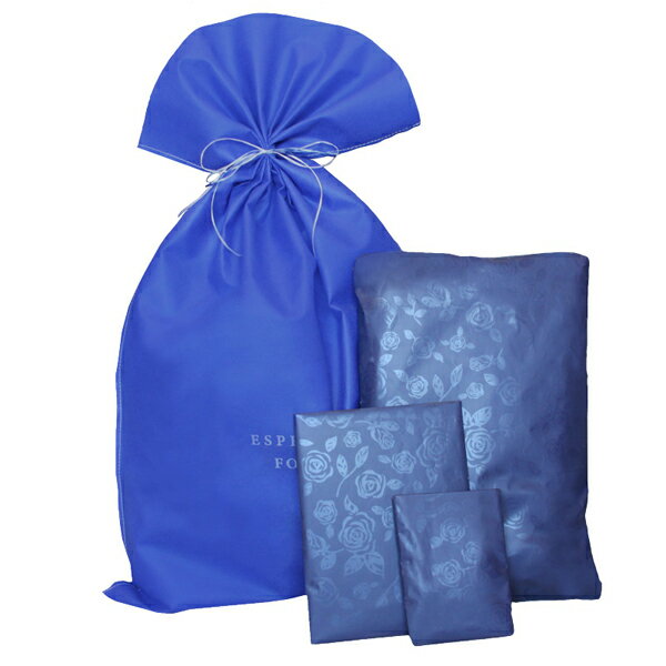 ギフトバッグ ブルー プレゼント包装 ラッピングサービス プレゼント ギフト 記念日 お祝い
