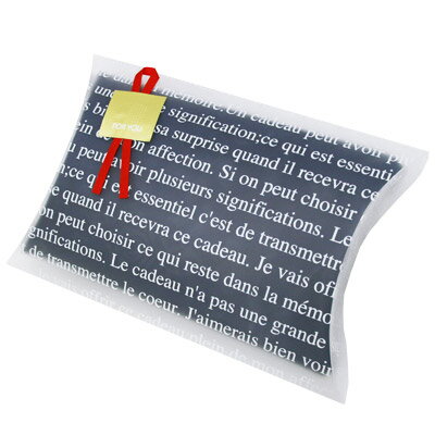 ピローボックス ブルー プレゼント包装 ラッピングサービス プレゼント ギフト 記念日 お祝い