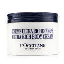 ロクシタン シア リッチボディクリーム 200ml L'Occitane Shea Butter Ultra Rich Body Cream 200ml 送料無料 