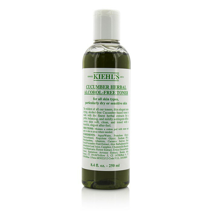 キールズ キュカンバーハーバルアルコールフリートナー ( 乾燥・敏感肌 ) 250ml Kiehl'