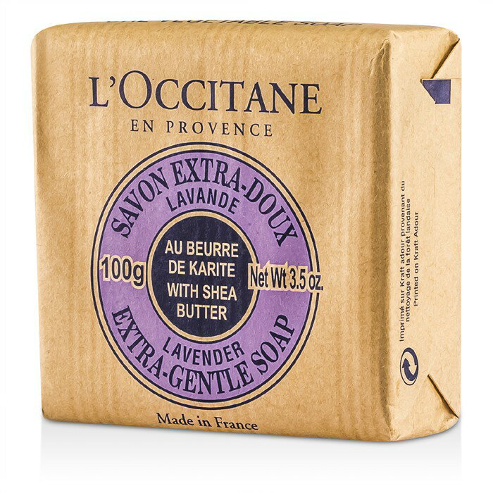 ロクシタン シアバター　エクストラジェントルソープ - ラベンダー 100g L'Occitane Shea Butter Extra Gentle Soap - Lavender 100g 送料無料 【楽天海外通販】
