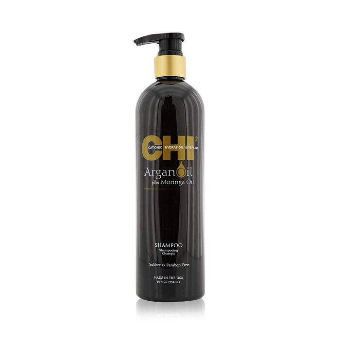 チィー アルガンオイル プラス モリンガオイル シャンプー - サルフェート パラベンフリー 739ml CHI Argan Oil Plus Moringa Oil Shampoo - Sulfate Paraben Free 739ml 送料無料 【楽天海外通販】