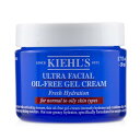 キールズ 保湿クリーム キールズ ウルトラ フェーシャルオイルフリー ジェル クリーム ( ノーマル！オイリースキン ) 50ml Kiehl's Ultra Facial Oil-Free Gel Cream - For Normal to Oily Skin Types 50ml 送料無料 【楽天海外通販】