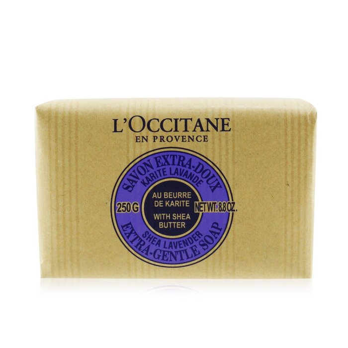 NV^ VAo^[@GNXgWFg\[v[x_[ 8.8oz L'Occitane Shea Butter Extra Gentle Soap - Lavender 250g  yyVCOʔ́z