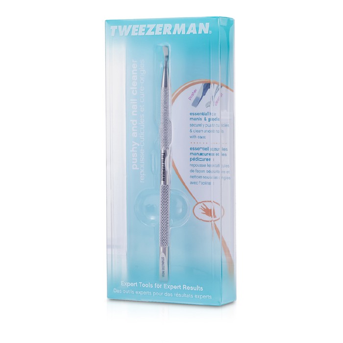 ツィーザーマン キューティクルプッシャー ネイルクリーナー - Tweezerman Cuticle Pusher Nail Cleaner - 送料無料 【楽天海外通販】