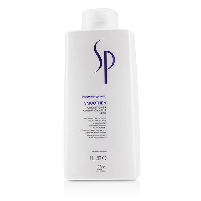 ウエラ SP スムースンコンディショナー (まとまりの悪い髪用） 33.8oz Wella SP Smoothen Conditioner (For Unruly Hair) 1000ml 送料無料 【楽天海外通販】