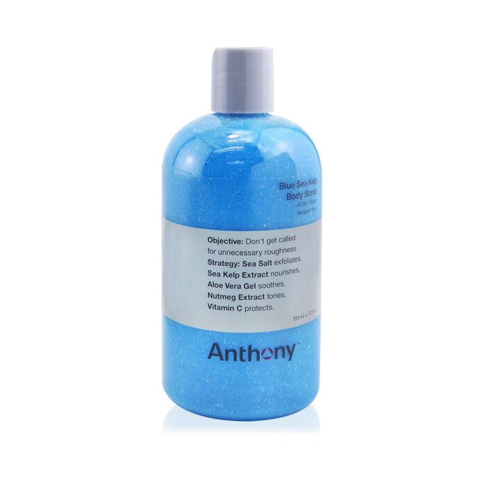 アンソニー ロジスティックスフォーメンブルーシーケルプボディスクラブ 12oz Anthony Logistics For Men Blue Sea Kelp Body Scrub 355ml 送料無料 【楽天海外通販】