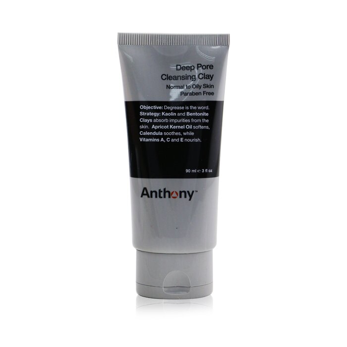 アンソニー ロジスティックスフォーメン ディープポアクレンジングクレイ (ノーマル～オイリー肌) 3oz Anthony Logistics For Men Deep Pore Cleansing Clay (Normal To Oily Skin) 90g 送料無料 【楽天海外通販】