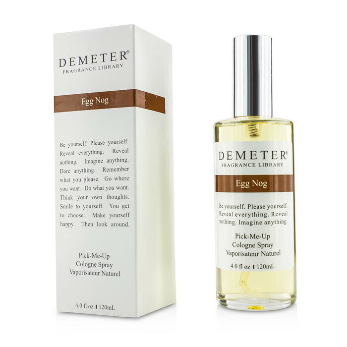 ディメーター エッグノッグ コロン 4oz Demeter Egg Nog Cologne 120ml 送料無料 【楽天海外通販】のサムネイル