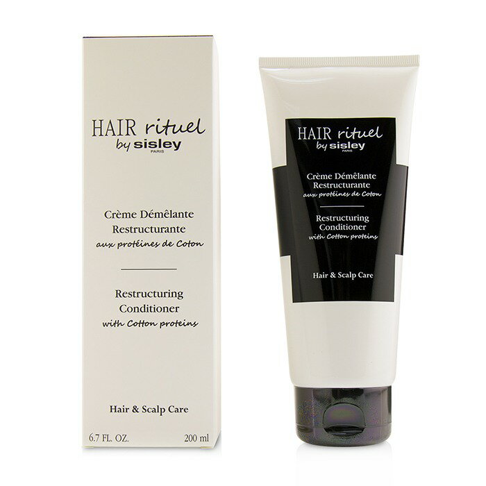 シスレー　 ヘア リチュアル コンディショナー 6.7oz Sisley Hair Rituel by Sisley Restructuring Conditioner with Cotton Proteins 200ml 送料無料 【楽天海外通販】