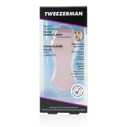 ツィーザーマン ブライト コンプレクション フェイシャル ダーマプラナー 1pc Tweezerman Bright Complexion Facial Dermaplanner 1pc 送料無料 【楽天海外通販】 ツィーザーマン ブライト コンプレクション フェイシャル ダーマプラナー 1pc Tweezerman Bright Complexion Facial Dermaplanner 1pc 送料無料 【楽天海外通販】