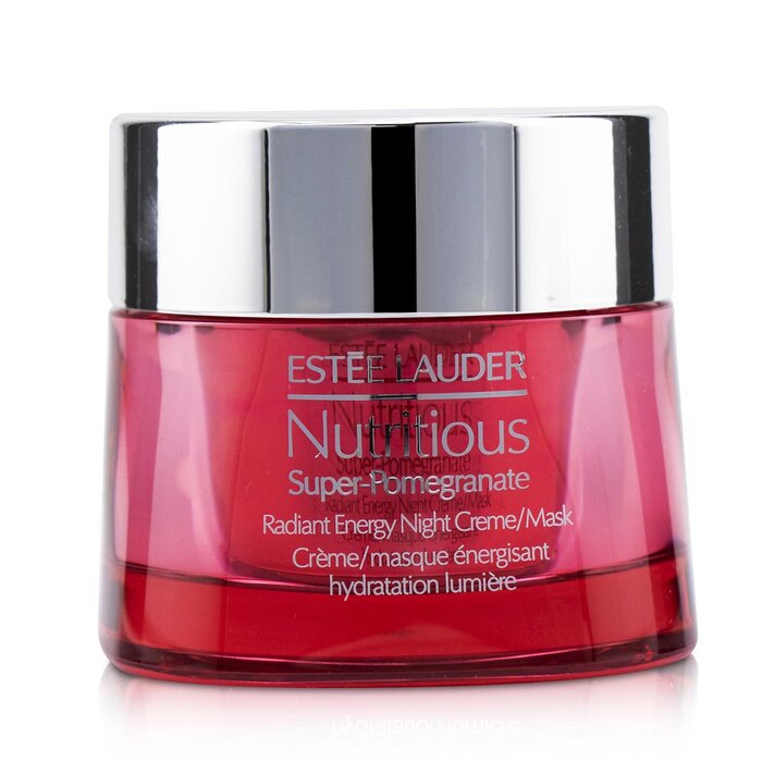 エスティ ローダー ニュートリシャス スーパー-ザクロ ラディアント エネルギー ナイト クリーム/ マスク 1.7oz Estee Lauder Nutritious Super-Pomegranate Radiant Re. Night Creme/ Mask 50…