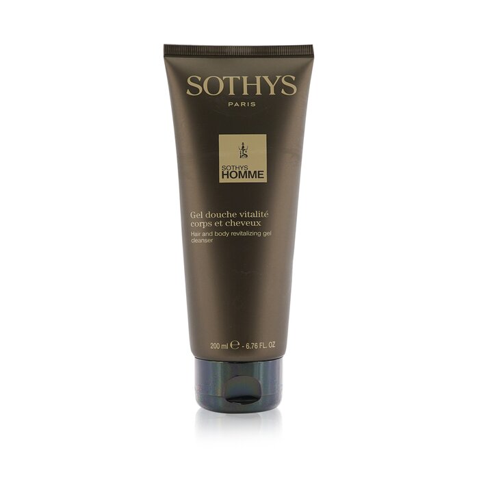 ソティス ホンメ ヘア And ボディ リバイタライジング ゲル クレンザー 6.76oz Sothys Homme Hair And Body Revitalizing Gel Cleanser 200ml 送料無料 