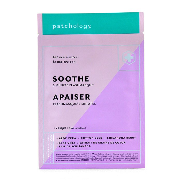 パッチオロジー フラッシュマスク 5 ミニット シート マスク - Soothe 0.74oz Patchology FlashMasque 5 Minute Sheet Mask - Soothe 4x21ml 送料無料 【楽天海外通販】