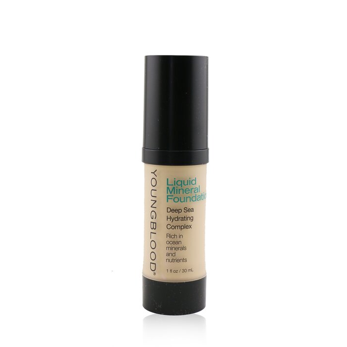 ヤングブラッド リキッド ミネラルファンデーション - Ivory 1oz YoungB Liquid Mineral Foundation - Ivory 30ml 送料無料 【楽天海外通販】