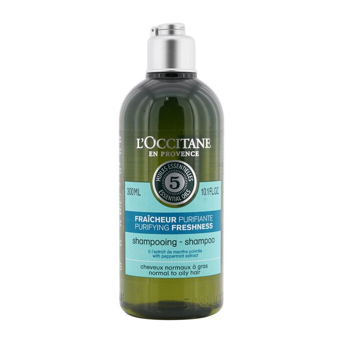 ロクシタン ヘアトリートメント ロクシタン Aromachologie Purifying Freshness Shampoo (Normal to Oily Hair) 10.1oz L'Occitane Aromachologie Purifying Freshness Shampoo (Normal to Oily Hair) 300ml 送料無料 【楽天海外通販】