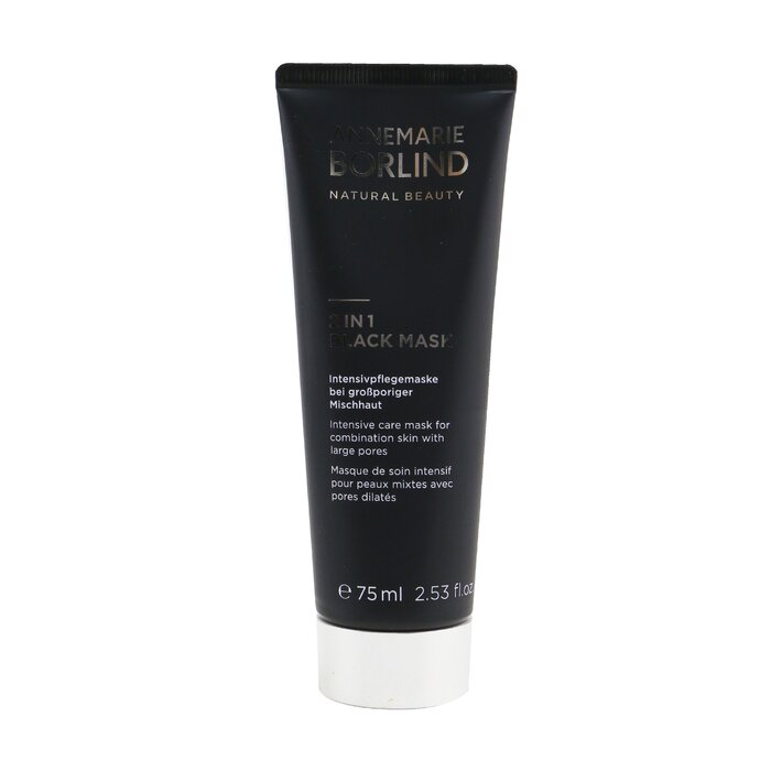 Annemarie Borlind 2 In 1 Black Mask - Intensive Care Mask For Combination Skin with Large . 2.53oz Annemarie Borlind 2 In 1 Black Mask - Intensive Care Mask For Combination Skin with Large . 75ml 送料無料 【楽天海外通販】