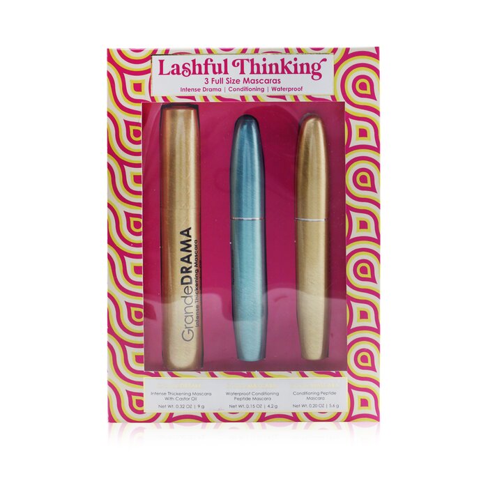 Grande Cosmetics (GrandeLash) Lashful Thinking Set (3x Mascara) 3pcs Grande Cosmetics (GrandeLash) Lashful Thinking Set (3x Mascara) 3pcs  yyVCOʔ́z