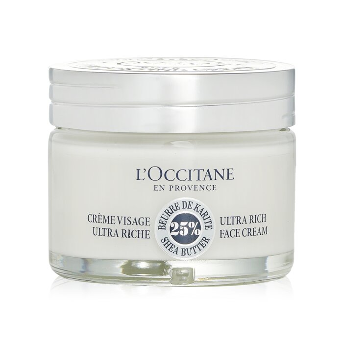 NV^ Shea Butter 25% Ultra Rich Face Cream 1.7oz L'Occitane Shea Butter 25% Ultra Rich Face Cream 50ml  yyVCOʔ́z