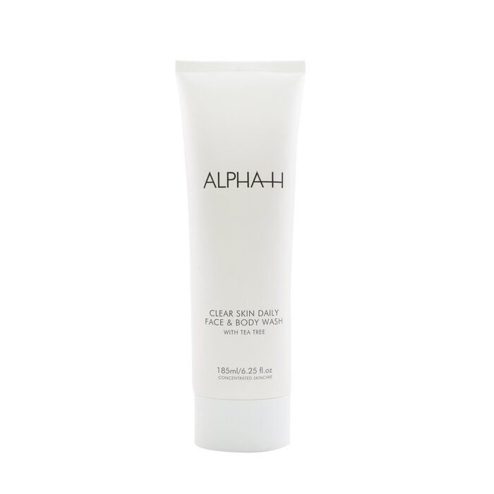 Alpha-H Clear Skin Daily Face and Body Wash 6.25oz Alpha-H Clear Skin Daily Face and Body Wash 185ml  yyVCOʔ́z