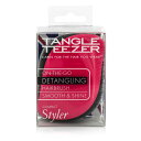 タングルティーザー コンパクト　スタイラー　オン ザ ゴー ディタングリング ヘア ブラシ - No. Pink Sizzle 1pc 送料無料 【楽天海外通販】 Tangle Teezer Compact Styler On-The-Go Detangling Hair Brush - No. Pink Sizzle 1pc 送料無料 【楽天海外通販】