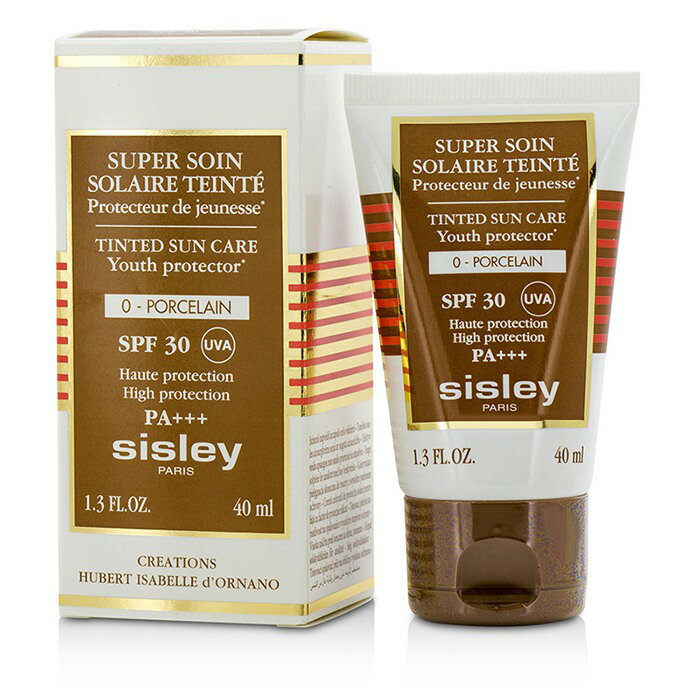 졼 ѡ󥽥졼 ƥƥåɥ桼ץƥ SPF30 UVA PA+++ - No.0 ݡ 40ml ̵ ڳŷΡ Sisley Super Soin Solaire Tinted Youth Protector SPF 30 UVA PA+++ - No.0 Porcelain 40ml ̵ ڳŷΡ