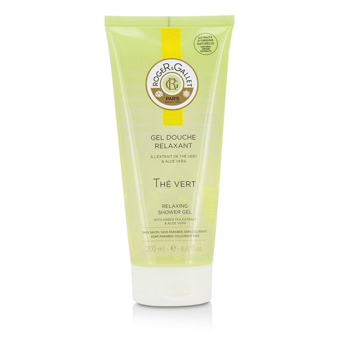 WFK O[eB[pt[ V[WF 200ml  yyVCOʔ́z Roger &amp; Gallet Green Tea (The Vert) Relaxing Shower Gel 200ml  yyVCOʔ́z