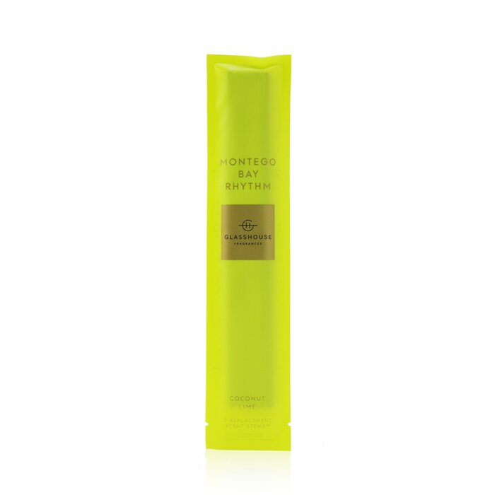 グラスハウス Replacement Scent Stems - Montego Bay Rhythm (Coconut &amp; Lime) 5 Sticks 送料無料 【楽天海外通販】 Glasshouse Replacement Scent Stems - Montego Bay Rhythm (Coconut &amp; Lime) 5 Sticks 送料無料 【楽天海外通販】