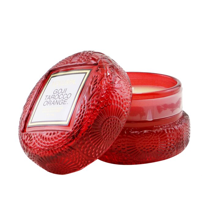 {Xp Macaron Candle - Goji Tarocco Orange 51g  yyVCOʔ́z Voluspa Macaron Candle - Goji Tarocco Orange 51g  yyVCOʔ́z