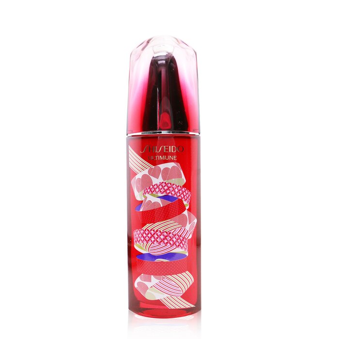 資生堂 アルティミューン パワライジング コンセントレート - ホリデー限定版 100ml 送料無料  Shiseido Ultimune Power Infusing Concentrate (ImugrationRED Technology) - Holiday Limited Edition 100ml 送料無料 