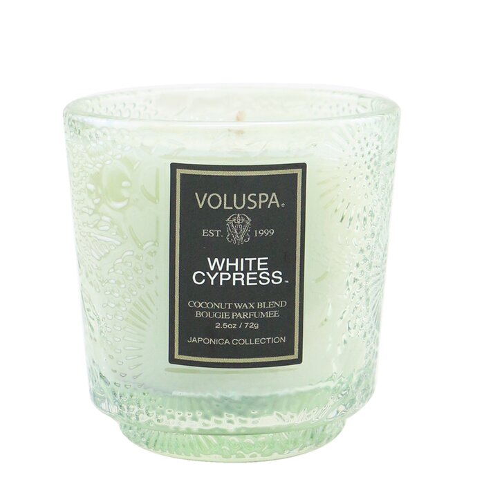 ボルスパ Petite Pedestal Candle - White Cypress 72g 送料無料 【楽天海外通販】 Voluspa Petite Pedestal Candle - White Cypress 72g 送料無料 【楽天海外通販】