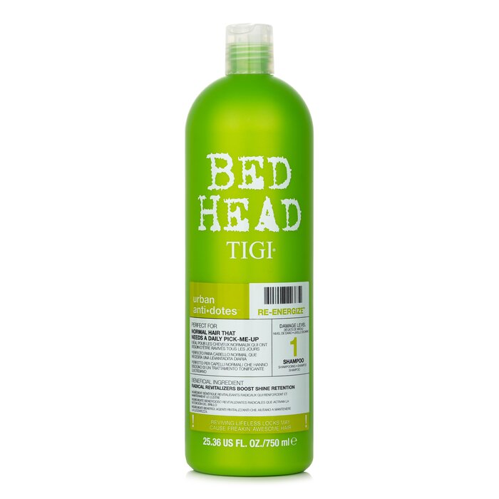 ティジー ベッドヘッドアーバン ドートリエナジャイズシャンプー 750ml Tigi Bed Head Urban An.+dotes Re-energize Shampoo 750ml 送料無料 【楽天海外通販】