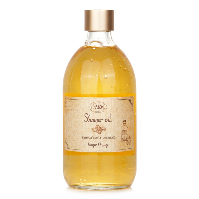 T{ V[IC@WW[EIW 500ml Sabon Shower Oil - Ginger Orange 500ml  yyVCOʔ́z