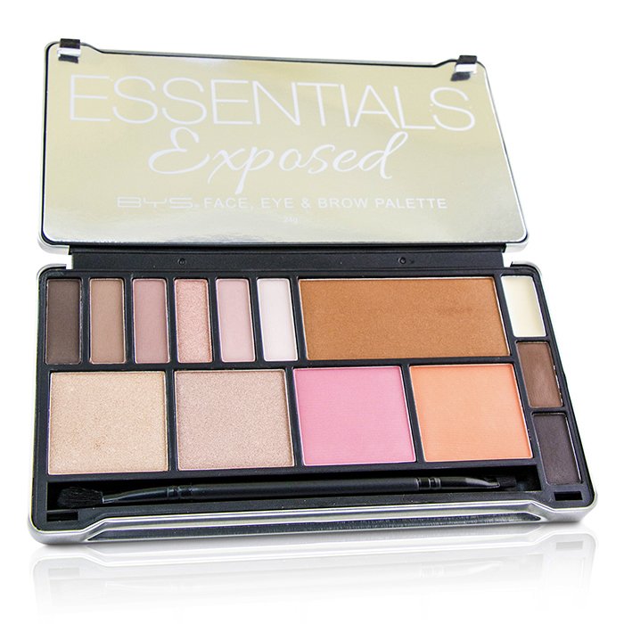 Rakuten - バイズ Essentials Exposed Palette 24gBYS Essentials Exposed Palette (Face, Eye &Brow, 1x Applicator) 24g 送料無料 【楽天海外通販】