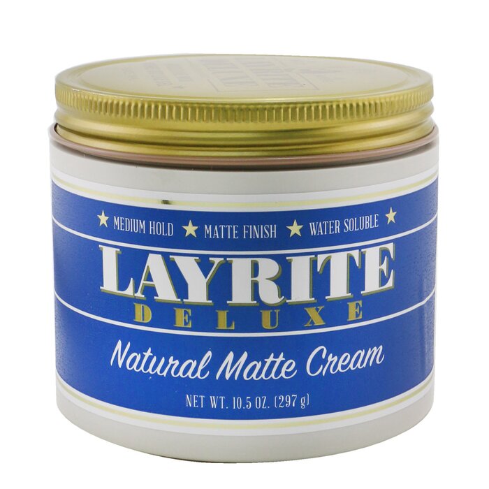 レイライト ナチュラルマットクリーム (ミディアムホールド、マット仕上げ、水で洗い流せます) 297gLayrite Natural Matte Cream (Medium Hold, Matte Finish, Water Soluble) 297g 送料無料 【楽天海外通販】
