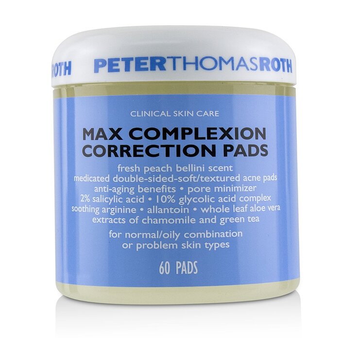 ピーター・トーマス・ロス マックスコンプレクシオン コレクションパッズ 60padsPeter Thomas Roth Max Complexion Correction Pads 60pads 送料無料 【楽天海外通販】