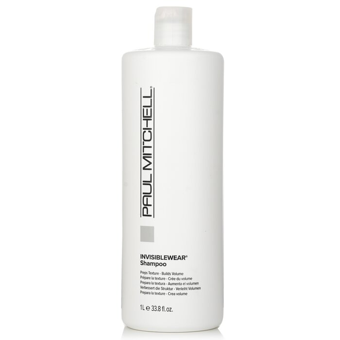 ポール　ミッチェル インビジブルウェア シャンプー (プレップ テクスチャー - ビルド ボリューム) 1000ml Paul Mitchell Invisiblewear Shampoo (Preps Texture - Builds Volume) 1000ml 送料無料 