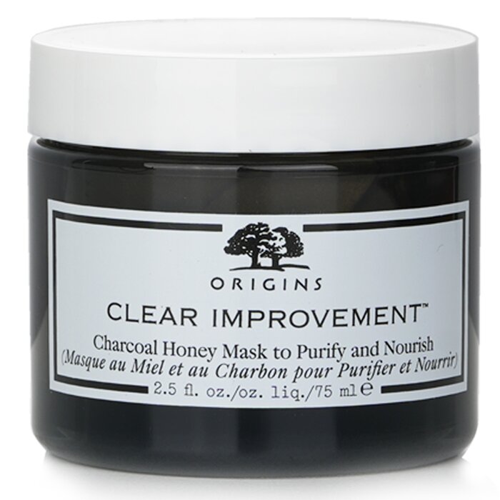 IWY NA `R[ nj[ }XN gD st@CO &ibV 75ml Origins Clear .ment Charcoal Honey Mask To Purify &Nourish 75ml  yyVCOʔ́z