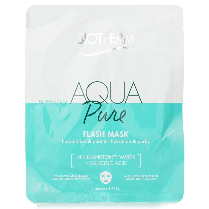 rIe ANAsAtbV}XN 1sachetBiotherm Aqua Pure Flash Mask 1sachet  yyVCOʔ́z