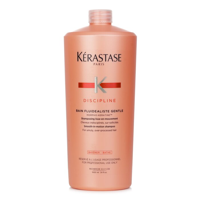 ケラスターゼ Discipline Bain Fluidealiste Smooth-In-Motion Gentle Shampoo (For Unruly, Over-Processed Hair) 1000ml Kerastase Discipline Bain Fluidealiste Smooth-In-Motion Gentle Shampoo (For Unruly, Over-Processed Hair) 1000ml 送料無料 【楽天海外通販】